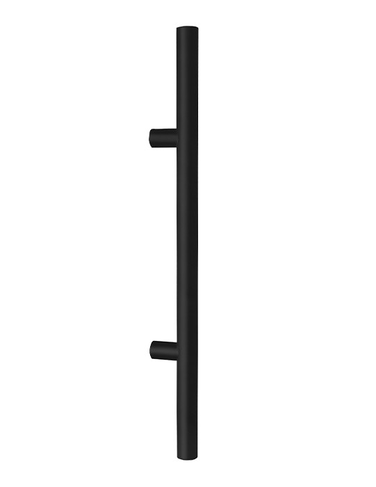 MANILLÓN REDONDO 1200 Ø30 EJES 900MM EPOXI NEGRO