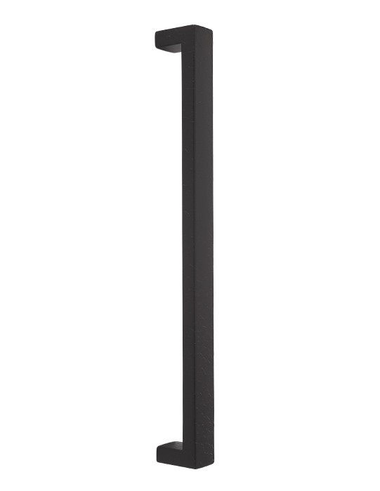 MANILLÓN RECTO 1300 40X20 EJES 1280 EPOXI NEGRO