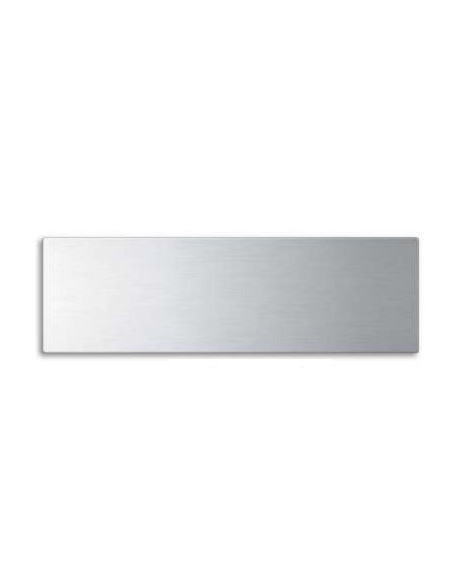 PLACA INOX 304 EMPUJE SIN TALADRO R3 250X80 1MM